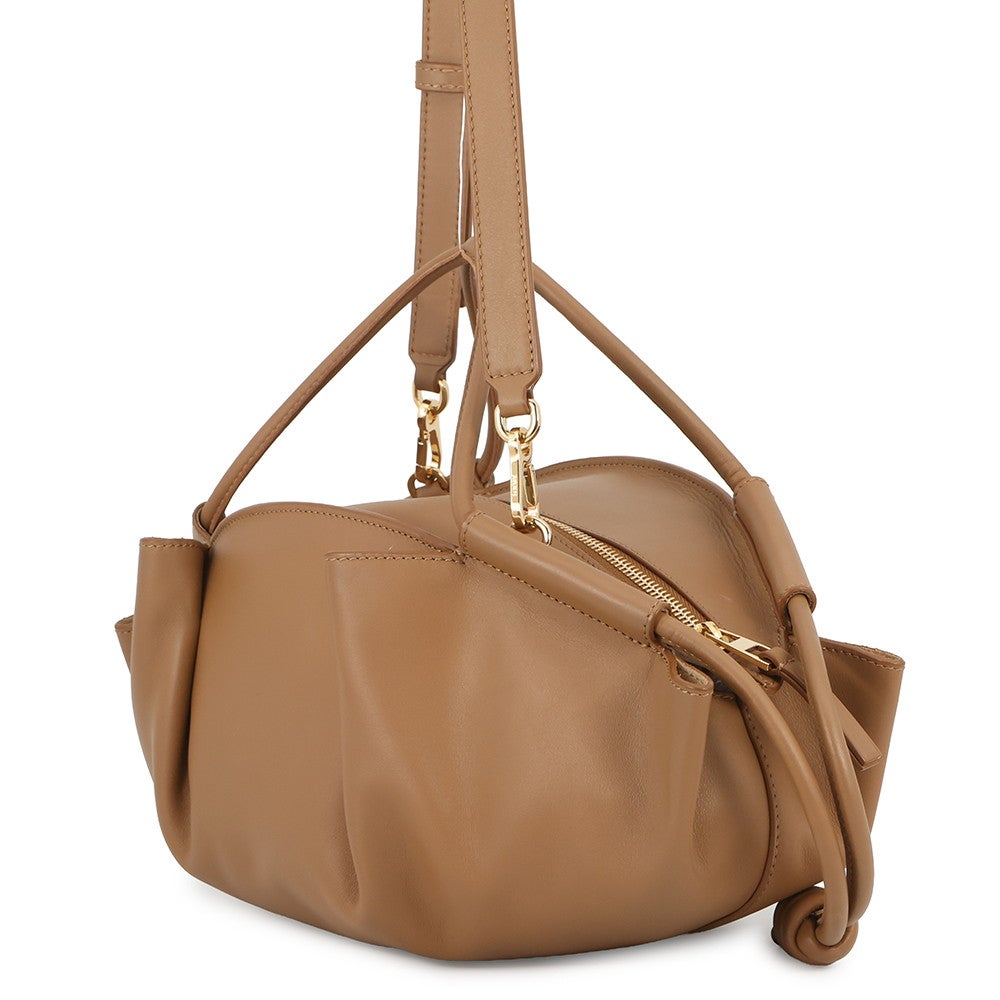 ロエベ パセオバッグ スモール ショルダーバッグ レザー A709P48X06 ベージュ レディース LOEWE  中古 LOEWE（ロエベ） パセオバッグ スモール ショルダーバッグ レザー