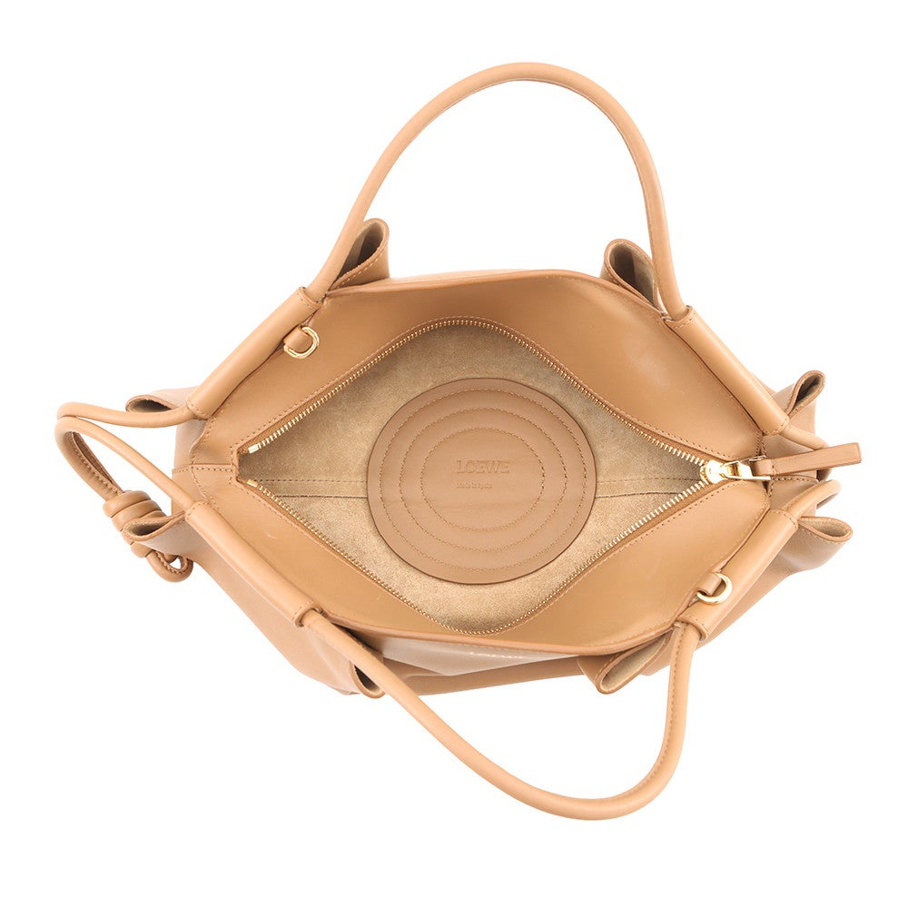 ロエベ パセオバッグ スモール ショルダーバッグ レザー A709P48X06 ベージュ レディース LOEWE  中古 LOEWE（ロエベ） パセオバッグ スモール ショルダーバッグ レザー