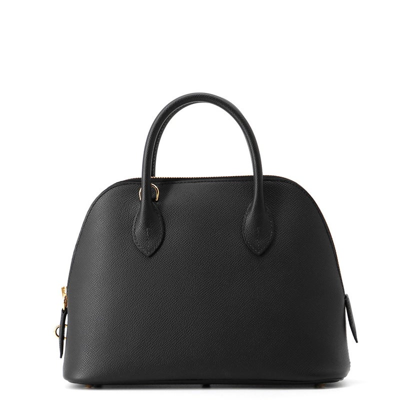 エルメス ボリード1923 25 ブラック/ゴールド金具 エプソン G刻印 ２wayショルダー 黒