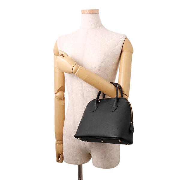 エルメス ボリード1923 25 ブラック/ゴールド金具 エプソン G刻印 ２wayショルダー 黒