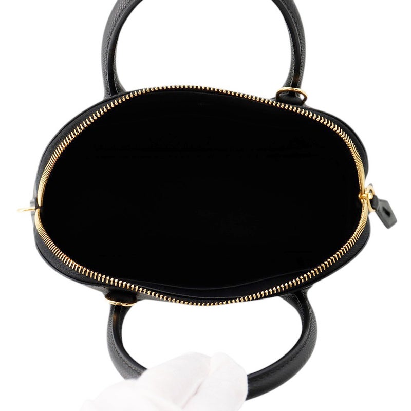 エルメス ボリード1923 25 ブラック/ゴールド金具 エプソン G刻印 ２wayショルダー 黒