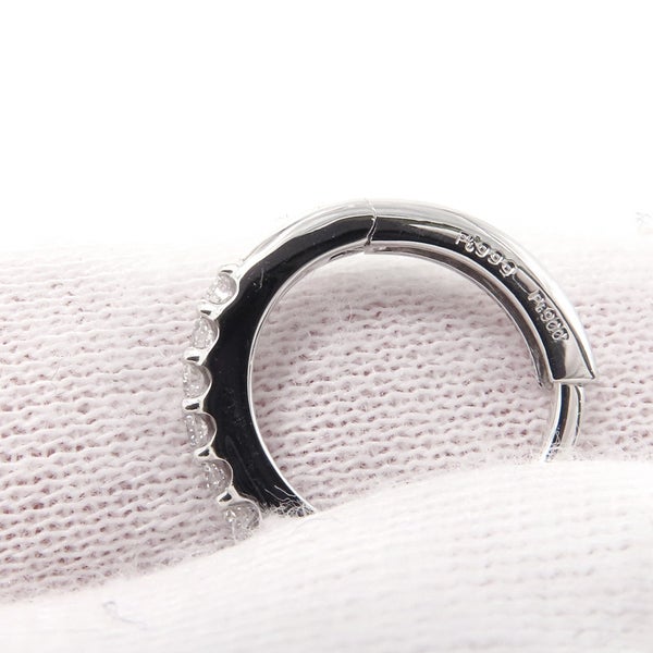 ポンテヴェキオ ピアス エテルノ・ファミリー チェルキオ ピッコロ ラテ ダイヤモンド 計0.24ct Pt999/Pt900 フープピアス