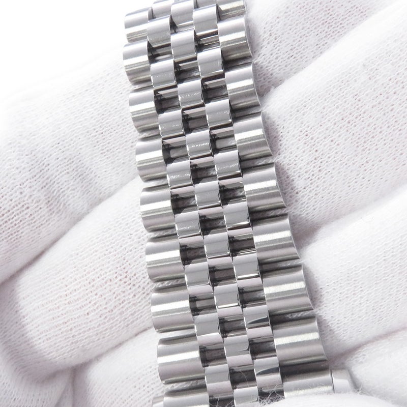 ロレックス デイトジャスト36 ランダムシリアル ルーレット 126234G ブルーフルーテッド文字盤 10Pダイヤモンド