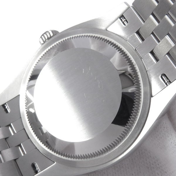 ロレックス デイトジャスト36 ランダムシリアル ルーレット 126234G ブルーフルーテッド文字盤 10Pダイヤモンド