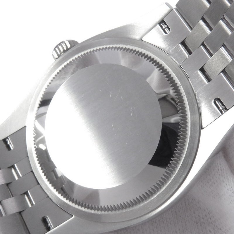 ロレックス デイトジャスト36 ランダムシリアル ルーレット 126234G ブルーフルーテッド文字盤 10Pダイヤモンド