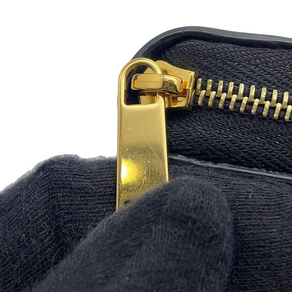 セリーヌ 長財布 ラージ ジップウォレット トリオンフ PVC 10B552BQ3.38NO CELINE 財布 黒