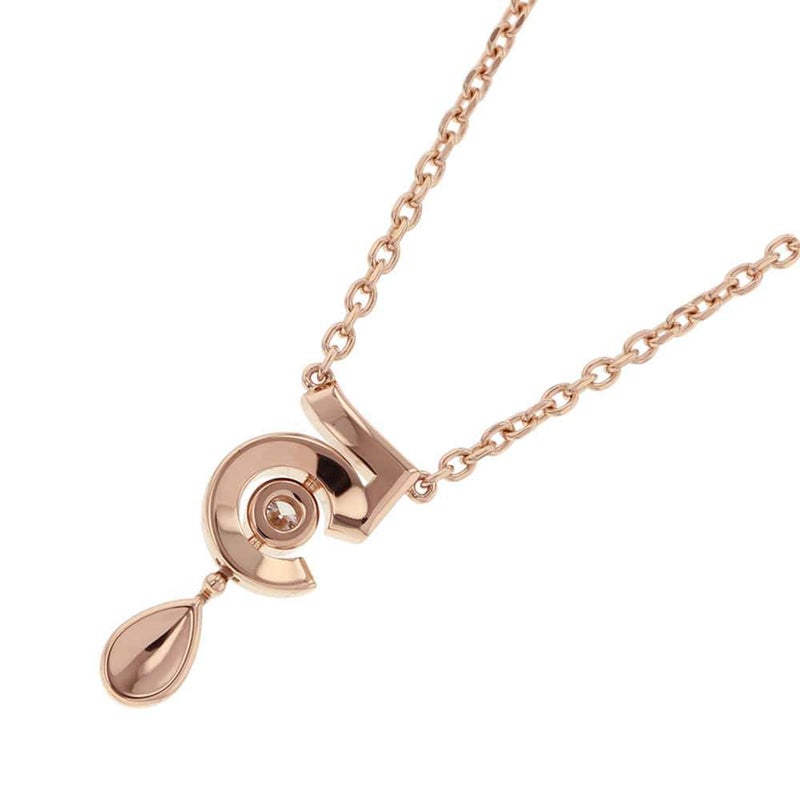 シャネル ネックレス エターナル シャネル N°5 ネックレス ダイヤモンド 25P 約0.36ct K18PGピンクゴールド J12193 ペンダント