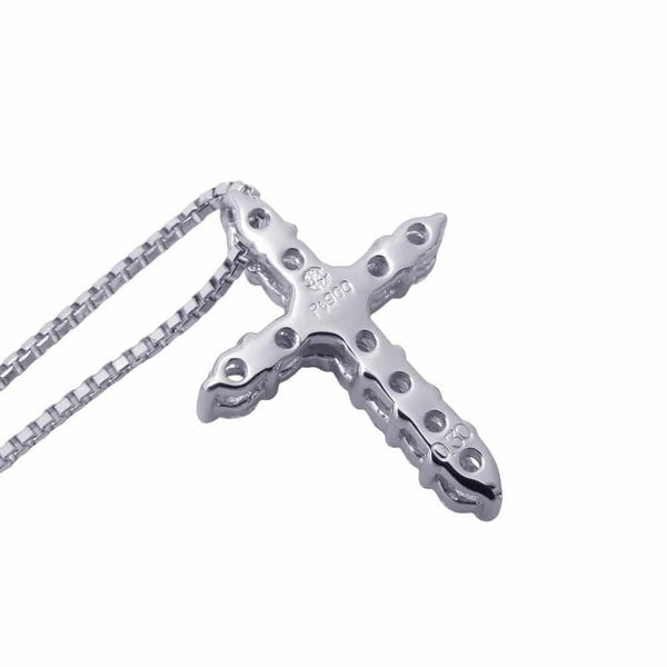 モニッケンダム ネックレス クロス ダイヤモンド 0.30ct Pt900/Pt850プラチナ MONNICKENDAM ペンダント ジュエリー