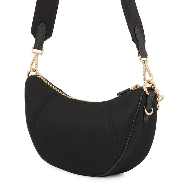 プラダ ショルダーバッグ Re-Nylon ドゥミ・リュンヌ ナイロン 1BH222 PRADA 黒