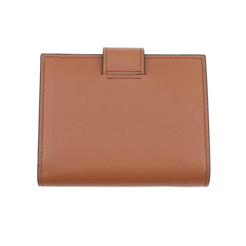 プラダ 二つ折り財布 シティカーフタブ トライアングルロゴ レザー 1MV204 PRADA コンパクトウォレット