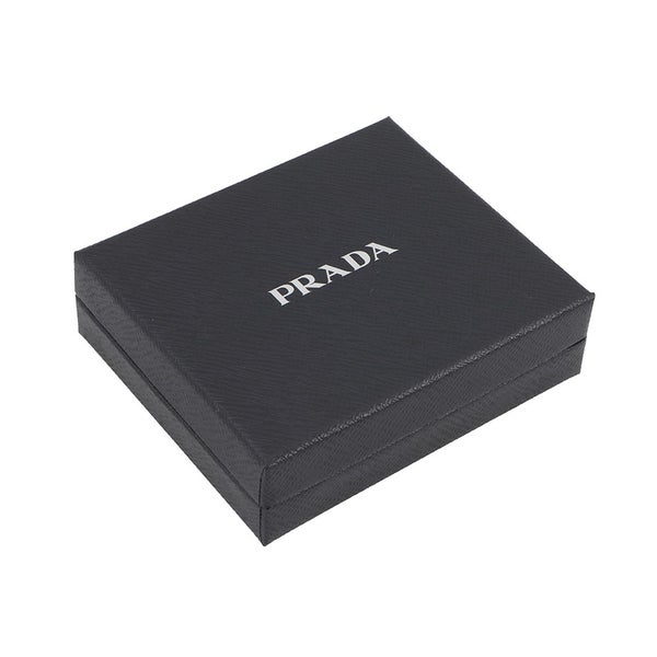 プラダ 二つ折り財布 シティカーフタブ トライアングルロゴ レザー 1MV204 PRADA コンパクトウォレット