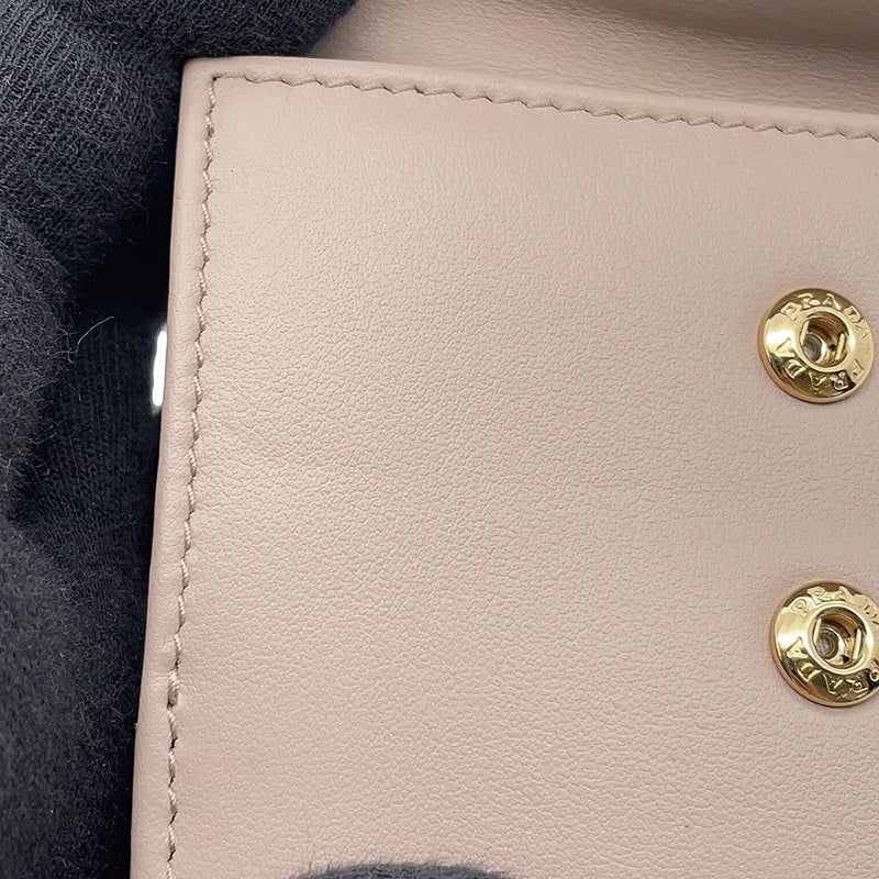 プラダ 三つ折り財布 トライアングルロゴ レザー 1MH043 PRADA 財布