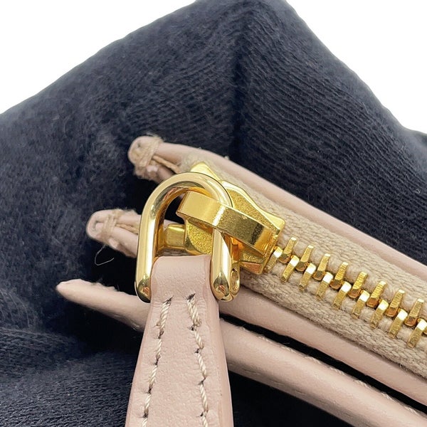 プラダ 二つ折り財布 トライアングルロゴ コンパクトウォレット レザー 1ML050 PRADA