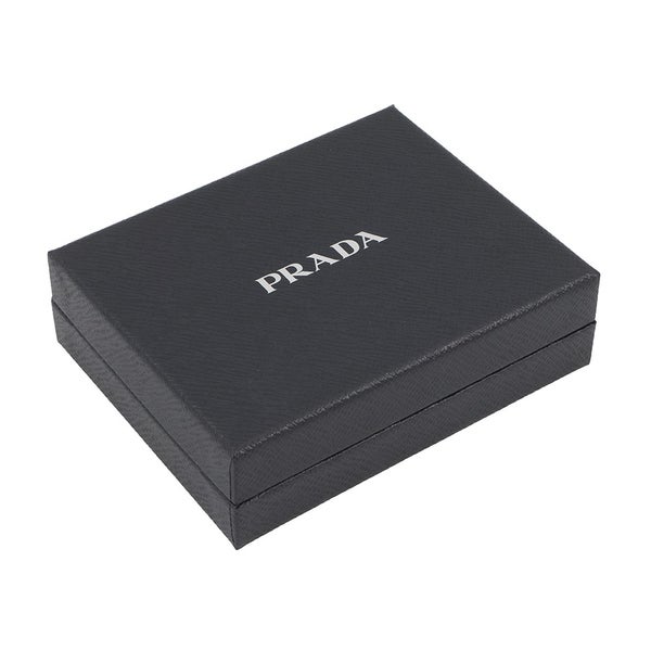 プラダ 二つ折り財布 トライアングルロゴ コンパクトウォレット レザー 1ML050 PRADA