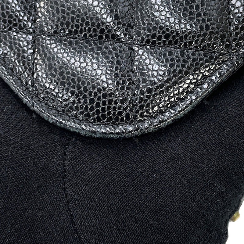 シャネル チェーンウォレット ココマーク ビジネスアフィニティ ミニ キャビアスキン AP2914 CHANEL 財布 黒