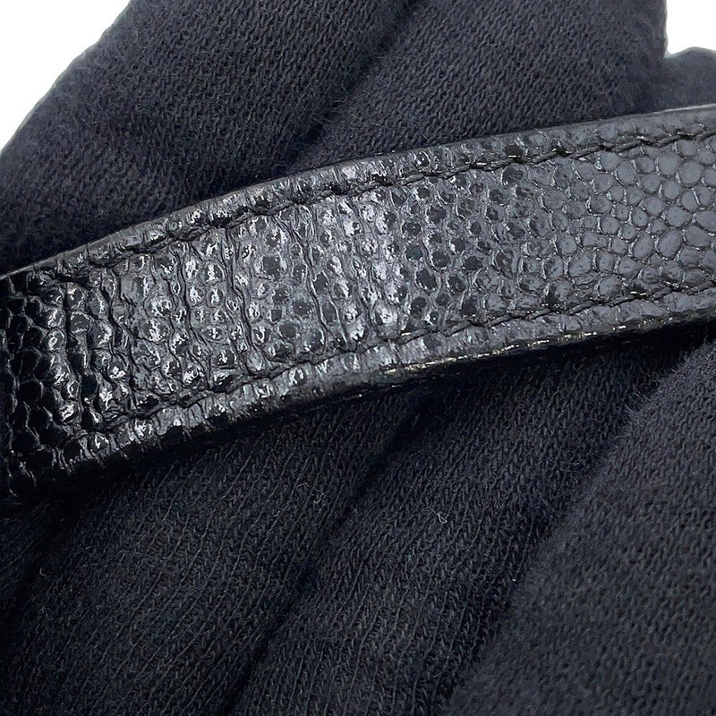 シャネル チェーンウォレット ココマーク ビジネスアフィニティ ミニ キャビアスキン AP2914 CHANEL 財布 黒