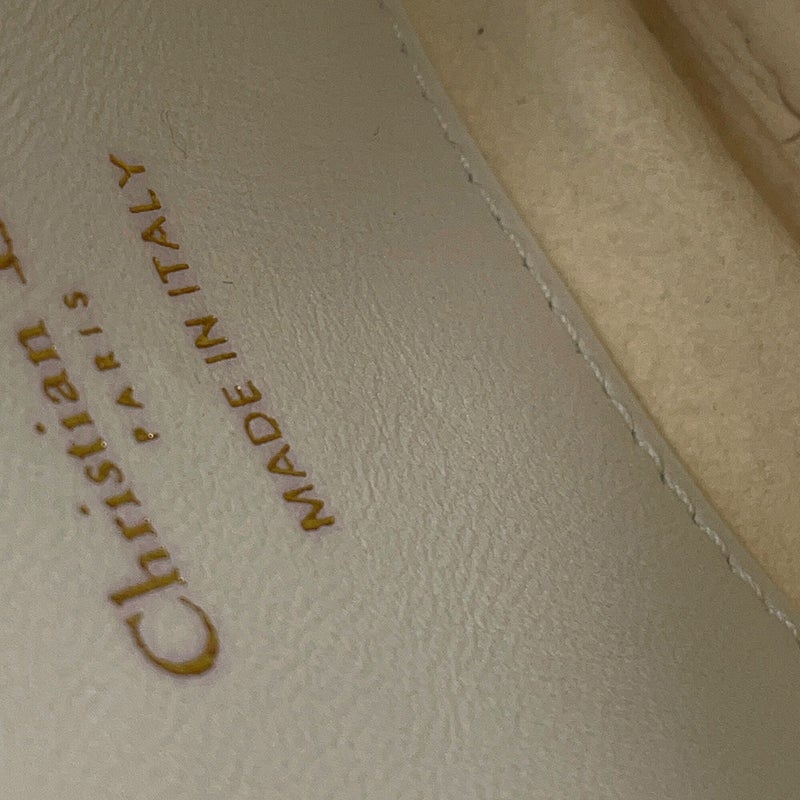 クリスチャン・ディオール ハンドバッグ マクロカナージュ ヴァイブ マイクロ ホーボーバッグ S7200ONOA 2way 白