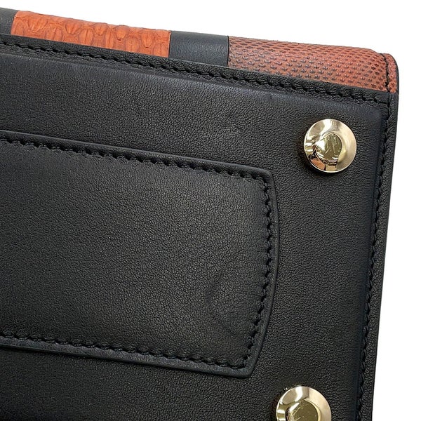 フェラガモ ハンドバッグ ボクシィズ ラージ パイソン リザード 21H941 Ferragamo 2way