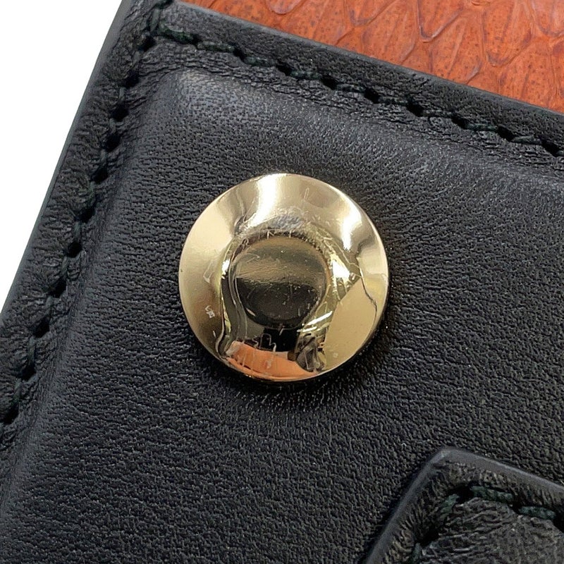 フェラガモ ハンドバッグ ボクシィズ ラージ パイソン リザード 21H941 Ferragamo 2way