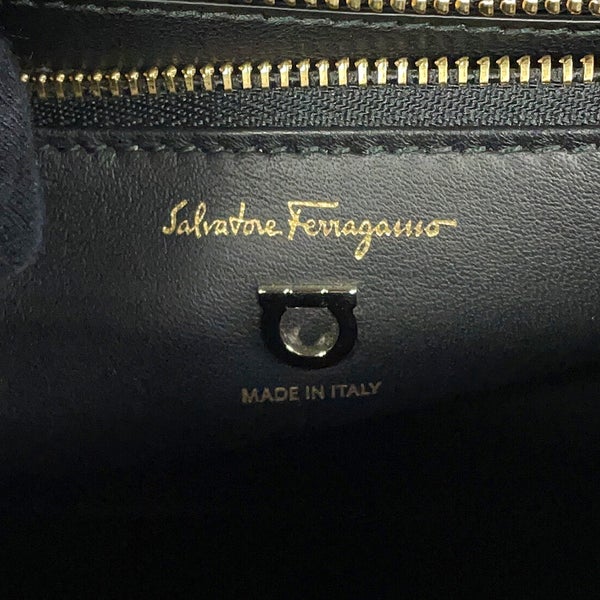 フェラガモ ハンドバッグ ボクシィズ ラージ パイソン リザード 21H941 Ferragamo 2way