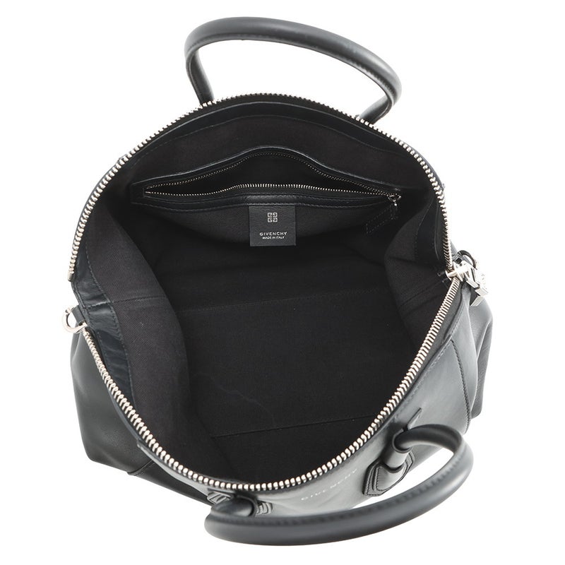ジバンシー ハンドバッグ アンティゴナ スポーツバッグ レザー GIVENCHY 2way 黒