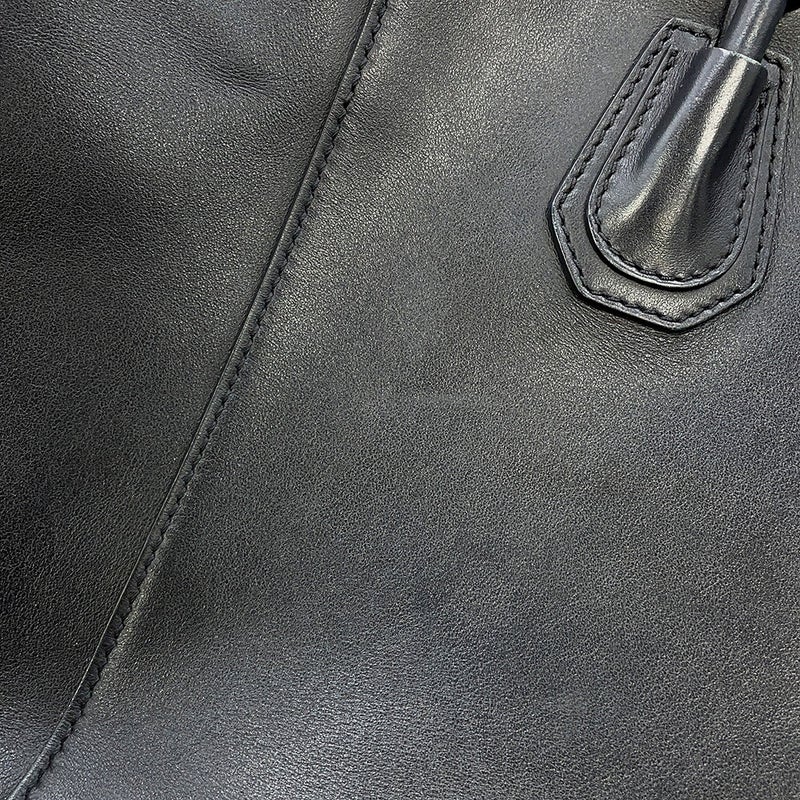 ジバンシー ハンドバッグ アンティゴナ スポーツバッグ レザー GIVENCHY 2way 黒