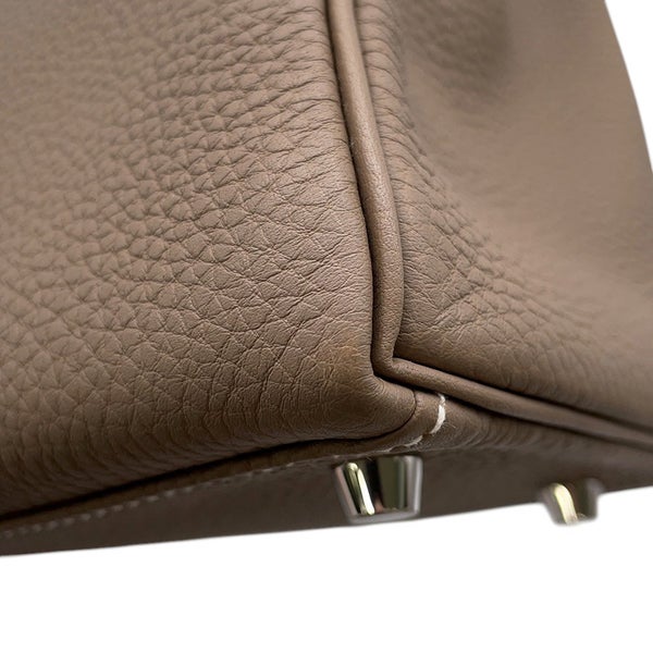 エルメス ハンドバッグ ケリー28 内縫い エトゥープ/シルバー金具  トゴ W刻印 ２wayショルダー