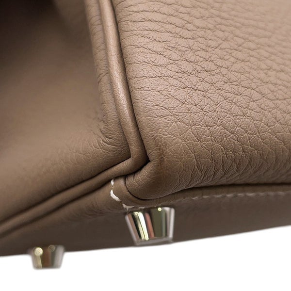 エルメス ハンドバッグ ケリー28 内縫い エトゥープ/シルバー金具  トゴ W刻印 ２wayショルダー