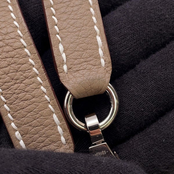 エルメス ハンドバッグ ケリー28 内縫い エトゥープ/シルバー金具  トゴ W刻印 ２wayショルダー