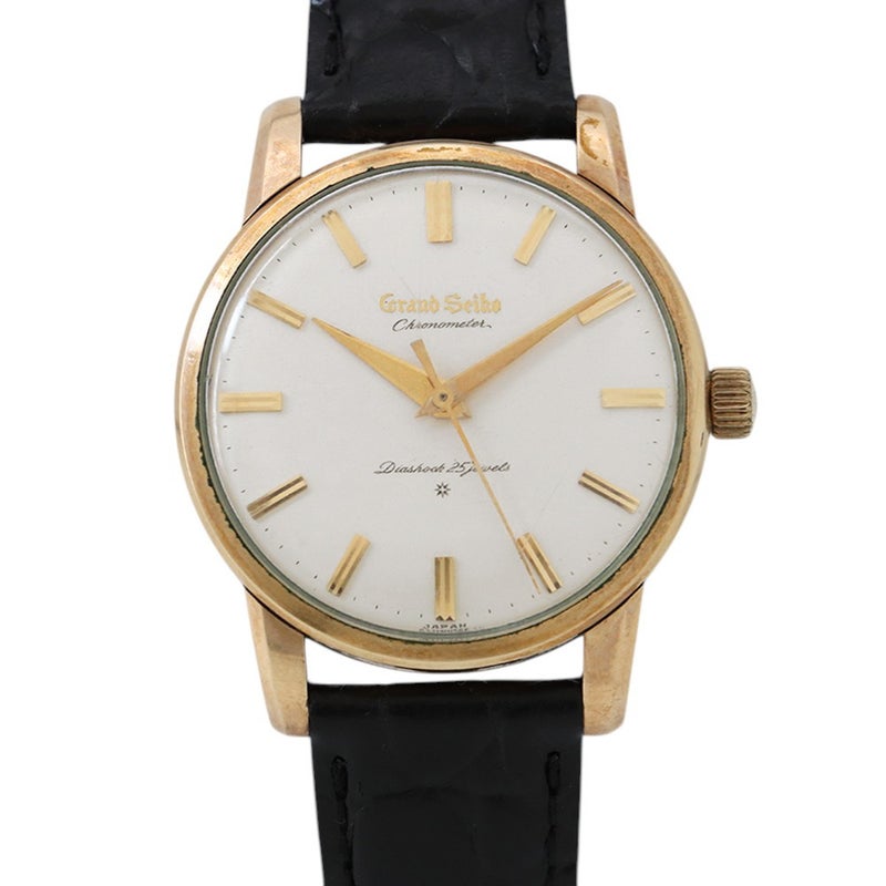 セイコー グランドセイコー ファーストモデル J14070E Cal.3180 ヴィンテージ SEIKO 腕時計 アイボリー文字盤