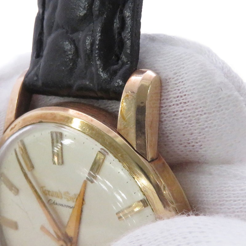 セイコー グランドセイコー ファーストモデル J14070E Cal.3180 ヴィンテージ SEIKO 腕時計 アイボリー文字盤