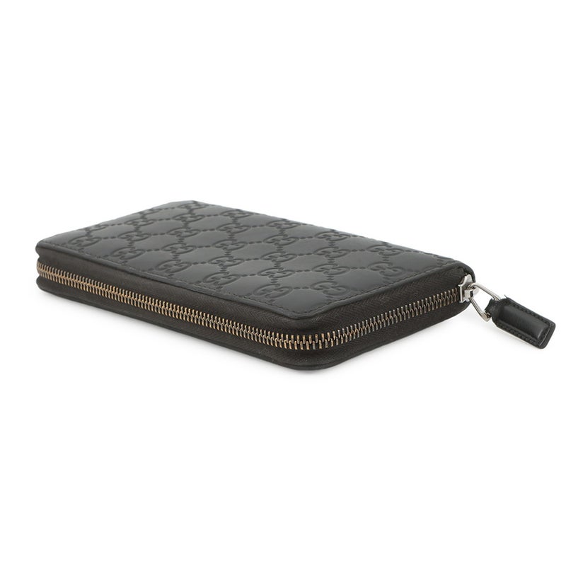 グッチ 長財布 GGエンボス ジップアラウンドウォレット 860868 GUCCI 財布 ラウンドファスナー 黒