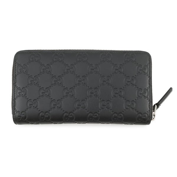 グッチ 長財布 GGエンボス ジップアラウンドウォレット 860868 GUCCI 財布 ラウンドファスナー 黒