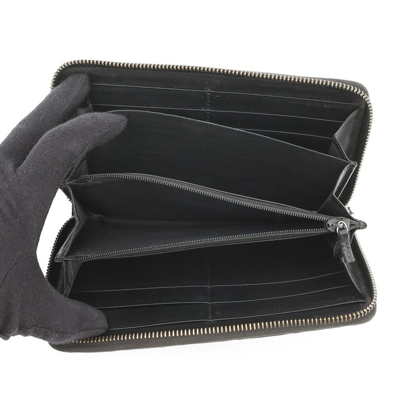 グッチ 長財布 GGエンボス ジップアラウンドウォレット 860868 GUCCI 財布 ラウンドファスナー 黒