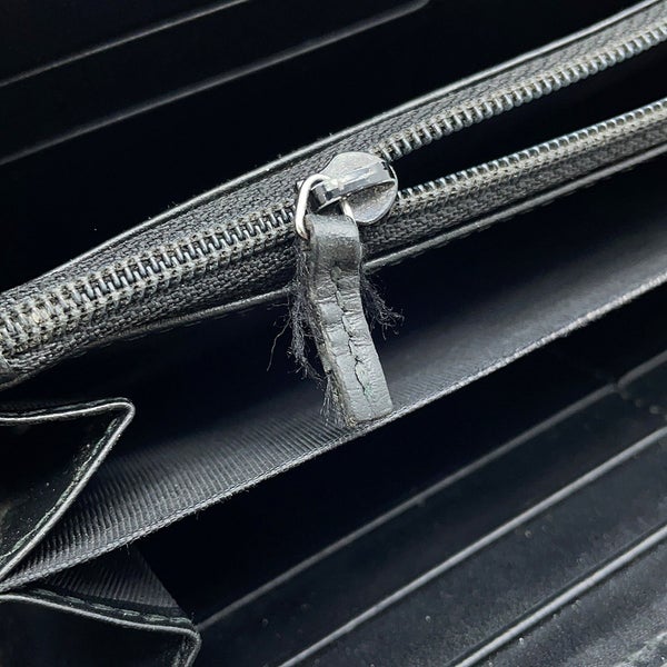 グッチ 長財布 GGエンボス ジップアラウンドウォレット 860868 GUCCI 財布 ラウンドファスナー 黒