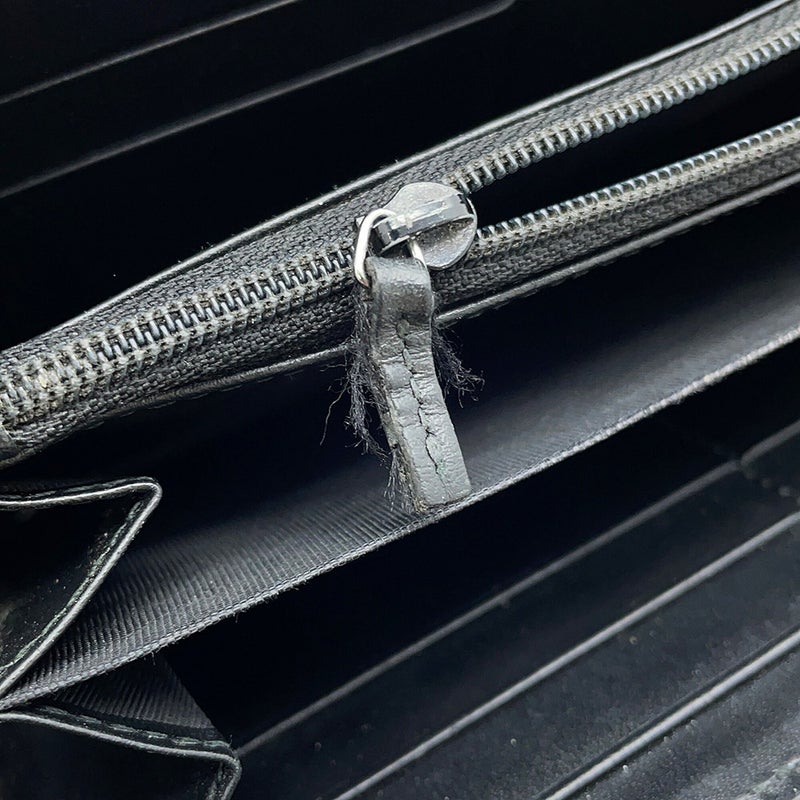 グッチ 長財布 GGエンボス ジップアラウンドウォレット 860868 GUCCI 財布 ラウンドファスナー 黒