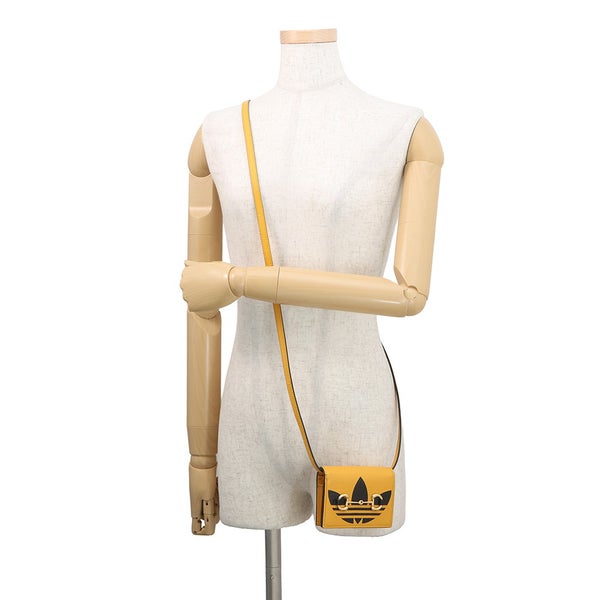 グッチ ショルダーウォレット アディダスコラボ ホースビット レザー 702248 GUCCI adidas 財布