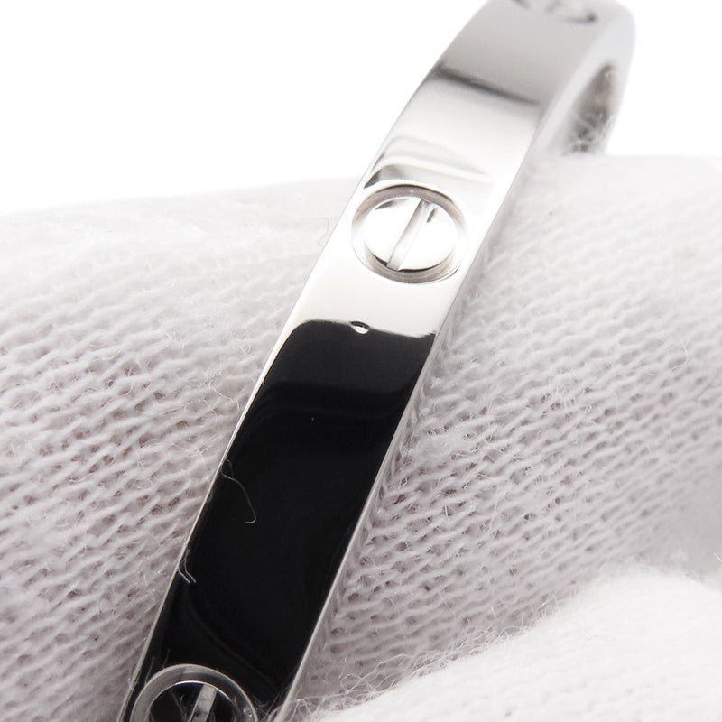 カルティエ ブレスレット ラブブレスSM スモールモデル K18WGホワイトゴールド サイズ16 B6079216 LOVEブレスレット バングル