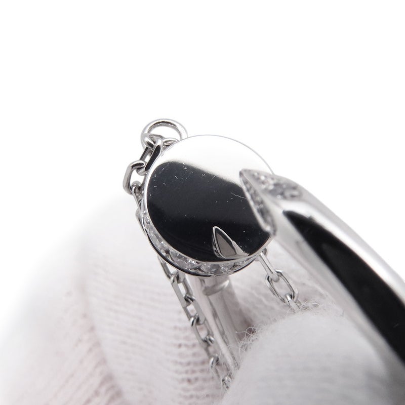 カルティエ ネックレス ジュスト アン クル ペンダント ダイヤモンド 14P 計0.12ct K18WGホワイトゴールド B7224891 Cartier