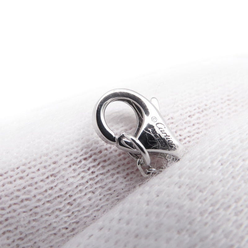 カルティエ ネックレス ジュスト アン クル ペンダント ダイヤモンド 14P 計0.12ct K18WGホワイトゴールド B7224891 Cartier