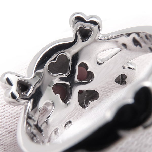 クリスチャン・ディオール リング テト ドゥ モール スカル ダイヤモンド K18WGホワイトゴールド リングサイズ55 指輪 ドクロ