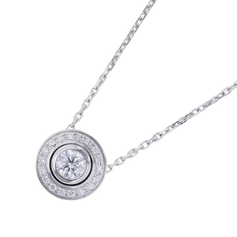 カルティエ ネックレス ダムール ダイヤモンド K18WGホワイトゴールド N7406800 Cartier ペンダント