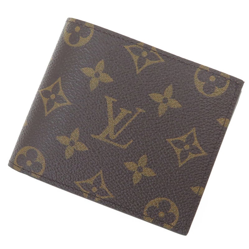 新品 ルイヴィトン 二つ折り財布 モノグラム ポルトフォイユ・マルコ NM M62288 LOUIS VUITTON ブラウン