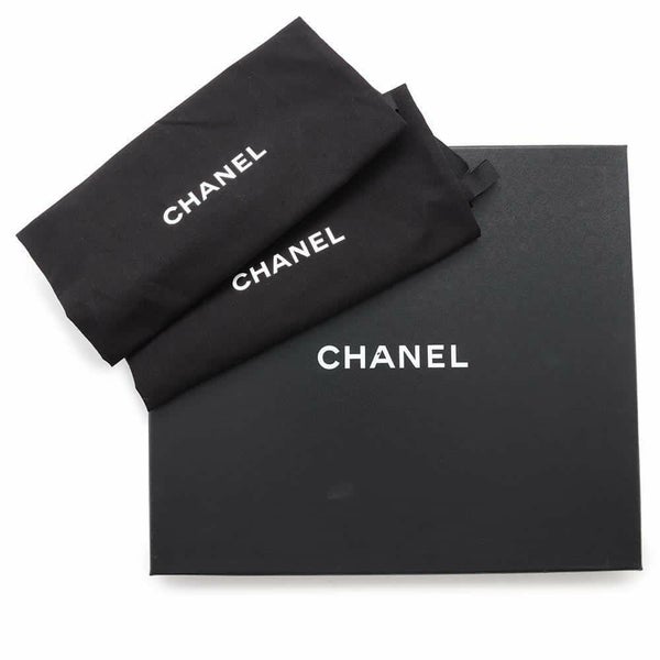 シャネル ローファー ココマーク 厚底 ベルベット レディースサイズ35 1/2C G39206 CHANEL 靴 黒 ヒール