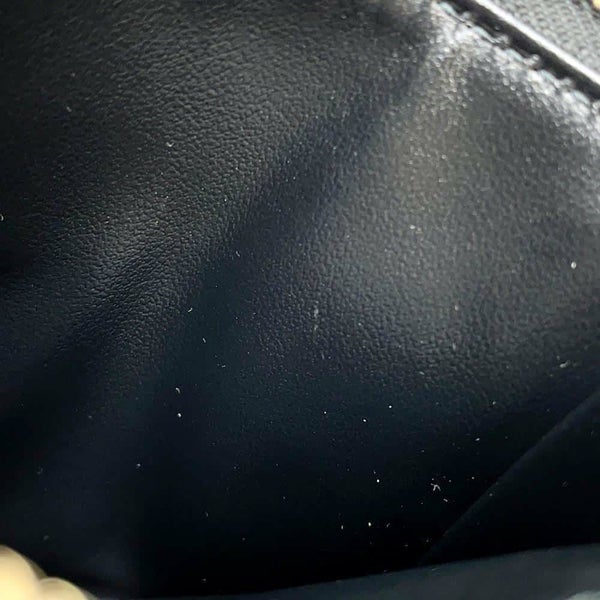 ボッテガヴェネタ カードケース カセット ファスナーカードケース ラムスキン 765460 BOTTEGA VENETA 黒