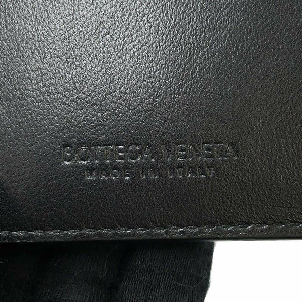 ボッテガヴェネタ カードケース カセット ファスナーカードケース ラムスキン 765460 BOTTEGA VENETA 黒