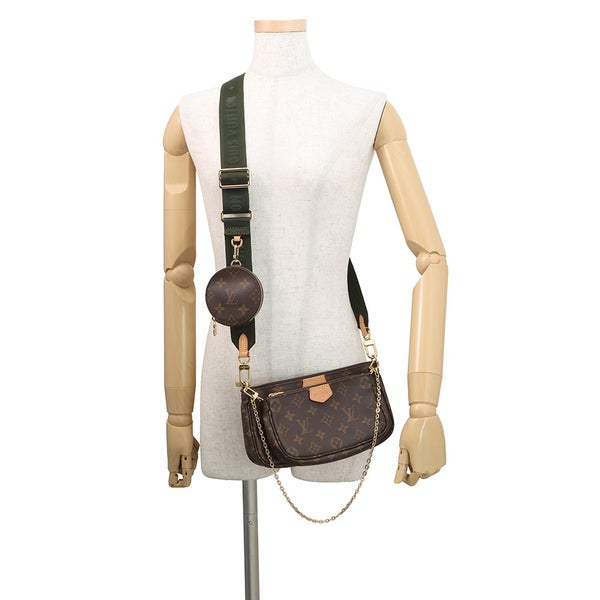 ルイヴィトン ショルダーバッグ モノグラム ミュルティ・ポシェット・アクセソワール M44813 LOUIS VUITTON アクセサリーポーチ