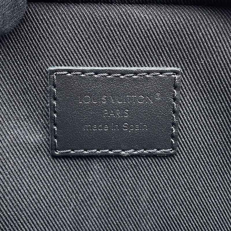 ルイヴィトン ボディバッグ モノグラム・エクリプス アヴェニュー・スリングバッグPM M47137 ブラック 黒