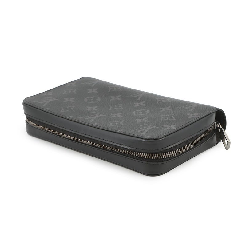 ルイヴィトン 長財布 モノグラム・エクリプス ジッピーXL M61698 LOUIS VUITTON ヴィトン 財布 メンズ 黒 ブラック