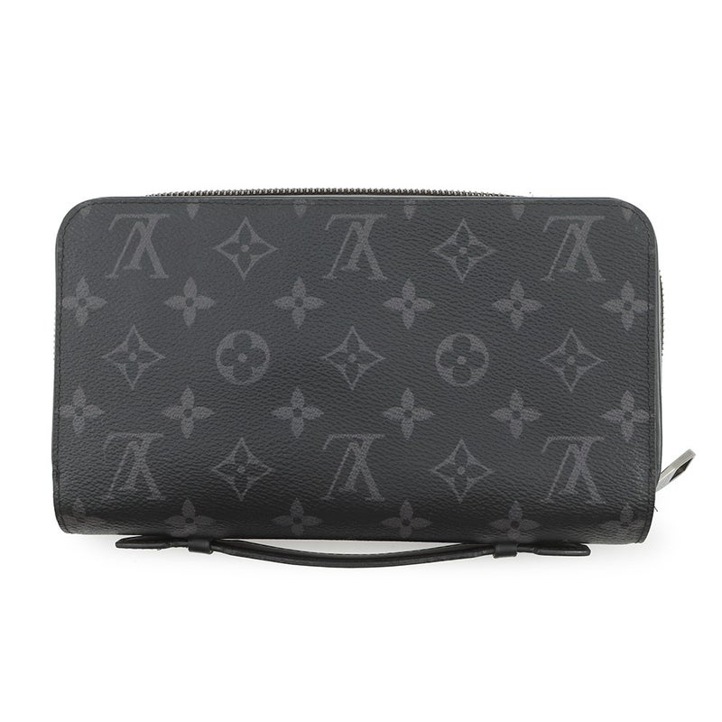 ルイヴィトン 長財布 モノグラム・エクリプス ジッピーXL M61698 LOUIS VUITTON ヴィトン 財布 メンズ 黒 ブラック